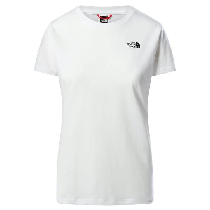 The North Face W S/S Simple Dome Tee Tnf White The North Face