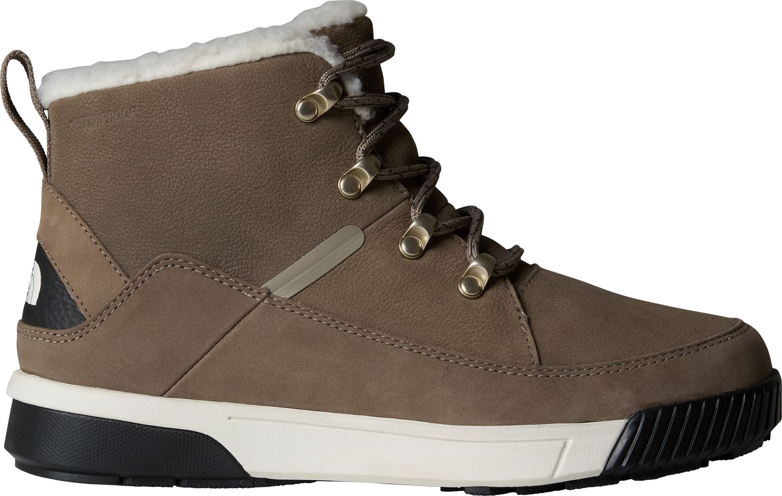 The North Face Women's Sierra Waterproof Street Boots Cavern Grey/White Dune