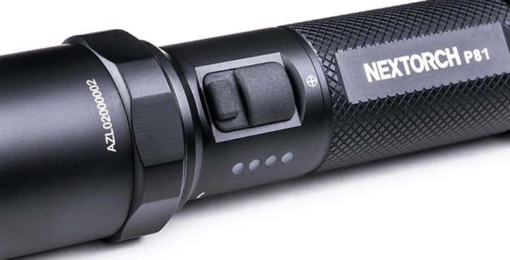 NexTorch Super Bright 21700 Duty Flashlight P81  Black NexTorch