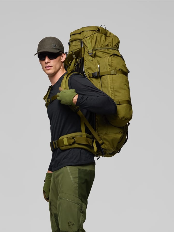 Norrøna recon 125L synkroflex Pack Military Green Norrøna
