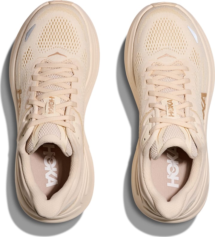 Hoka Women's Bondi 9 Wide Vanilla/Birch Hoka