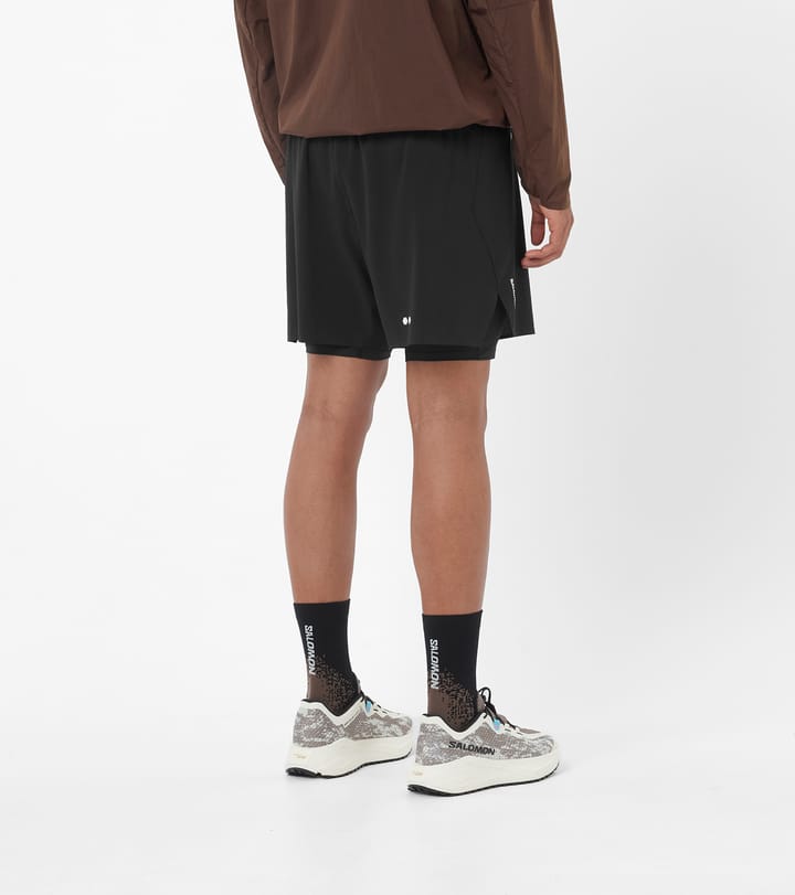 Salomon Men's Sense Aero 2in1 Trail 5" Deep Black/ Salomon