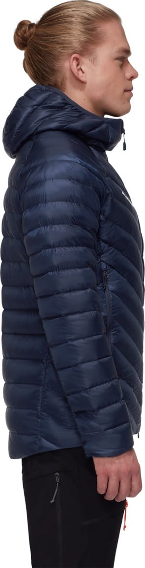 Mammut Broad Peak In Hooded Jacket Men Marine-black Mammut