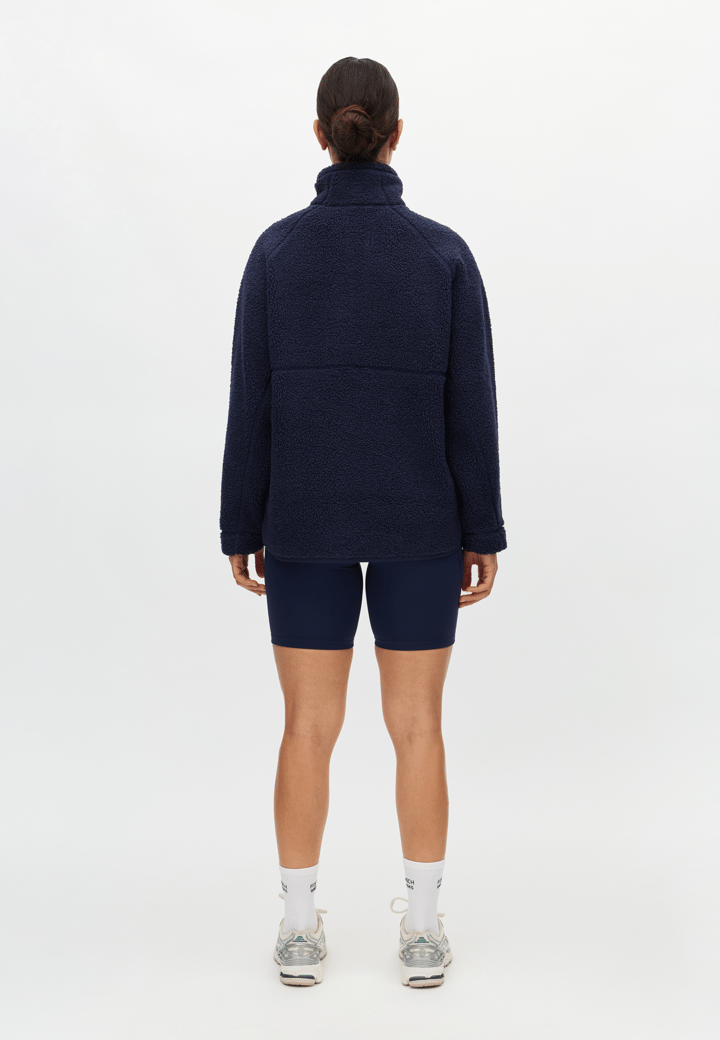 Röhnisch Women's Cloud Pile Anorak Indigo Röhnisch