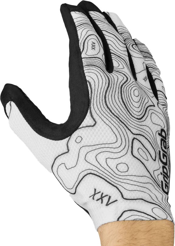 Gripgrab Rebel Full Finger Summer Gloves White Gripgrab