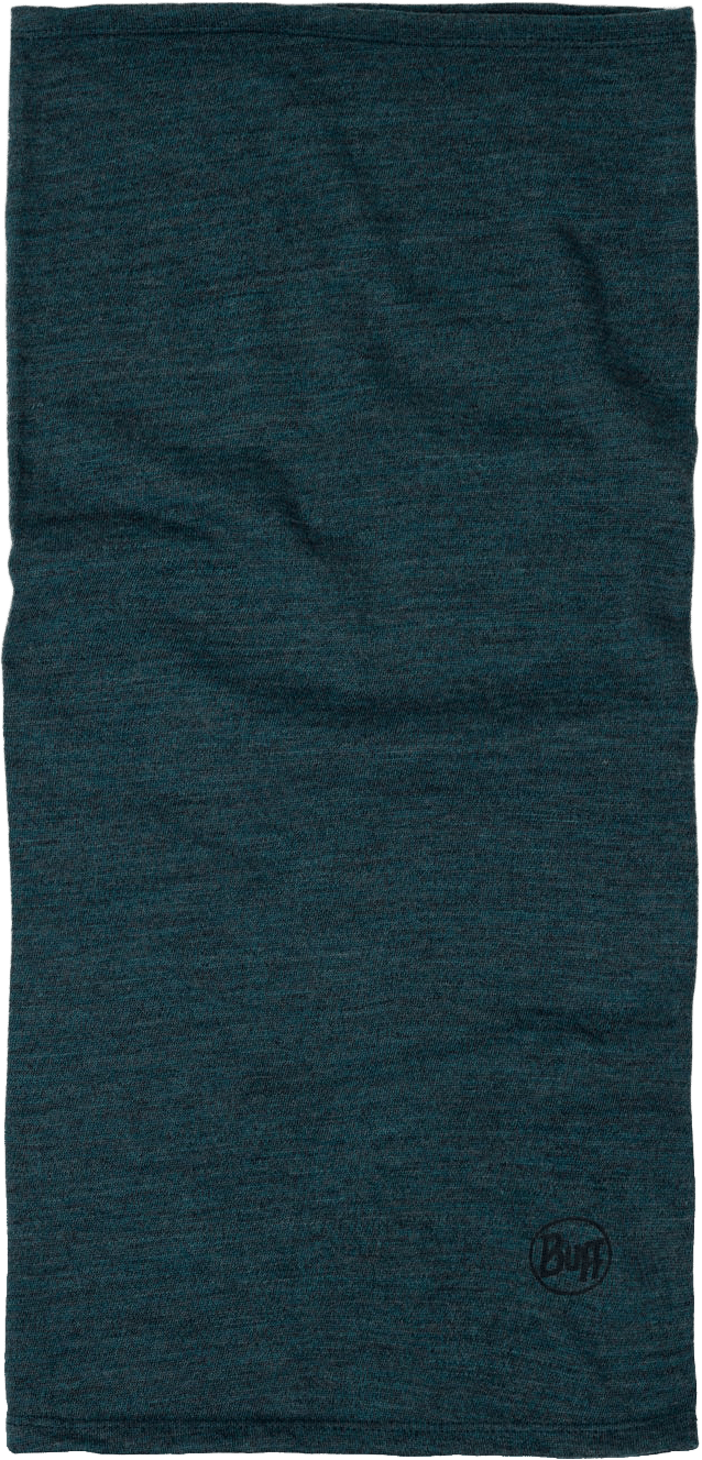 Buff Midweight Merino Wool Melange Tourmaline Buff
