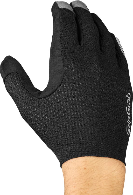 Gripgrab Pacr Insidegrip™ Full Finger Summer Gloves Black Gripgrab