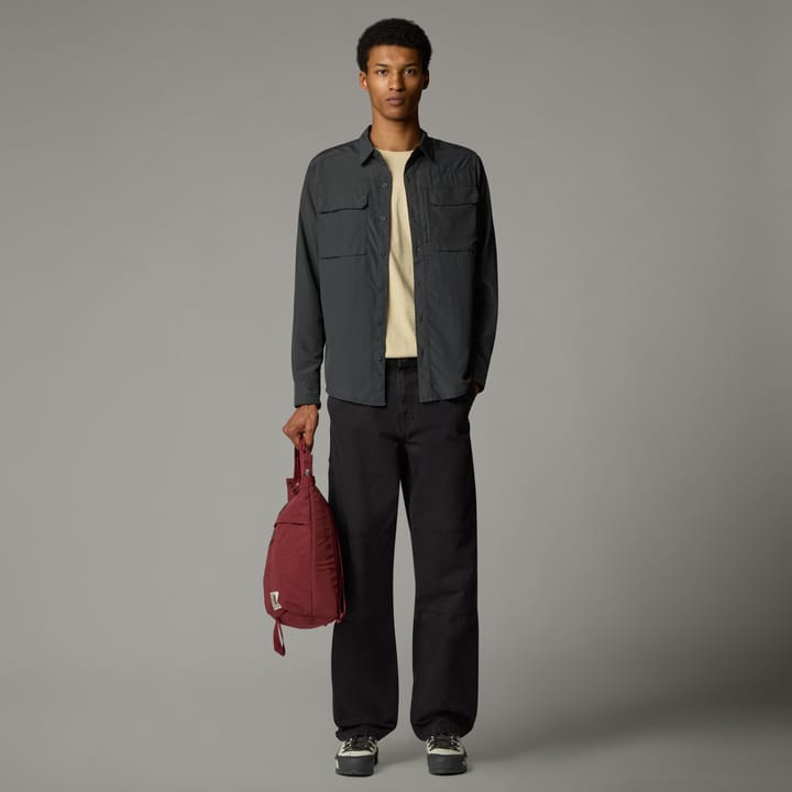 The North Face Men's Sequoia Long Sleeve Shirt Asphalt Grey/NPF The North Face The North Face Men's Sequoia Long Sleeve Shirt Asphalt Grey/NPF The North Face