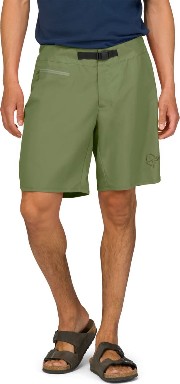Norrøna Men's Femund Silent Grid Shorts Loden Green Norrøna