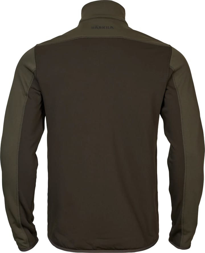 Härkila Men's Olaf Fleece Jacket Shadow Brown/forest Night Härkila