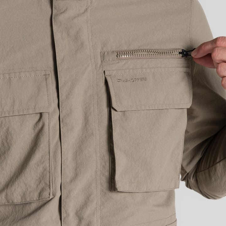 Craghoppers Men's NosiLife Adventure Jacket IV Pebble Craghoppers
