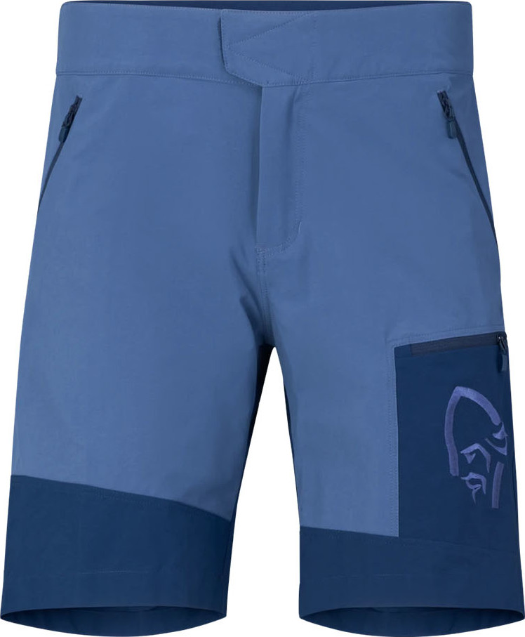 Norrøna Men's Femund Flex1 Light Shorts Vintage Indigo Friluftsshorts L