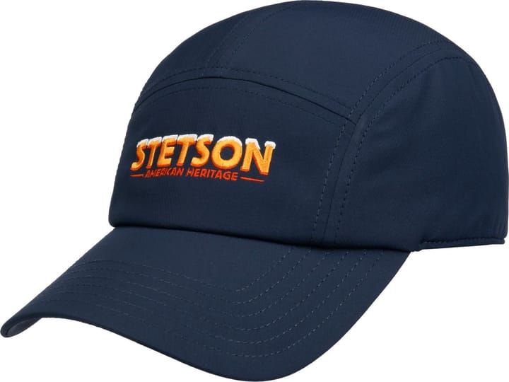Stetson 5-Panel Snowy Letters Cap Midnight Blue Stetson