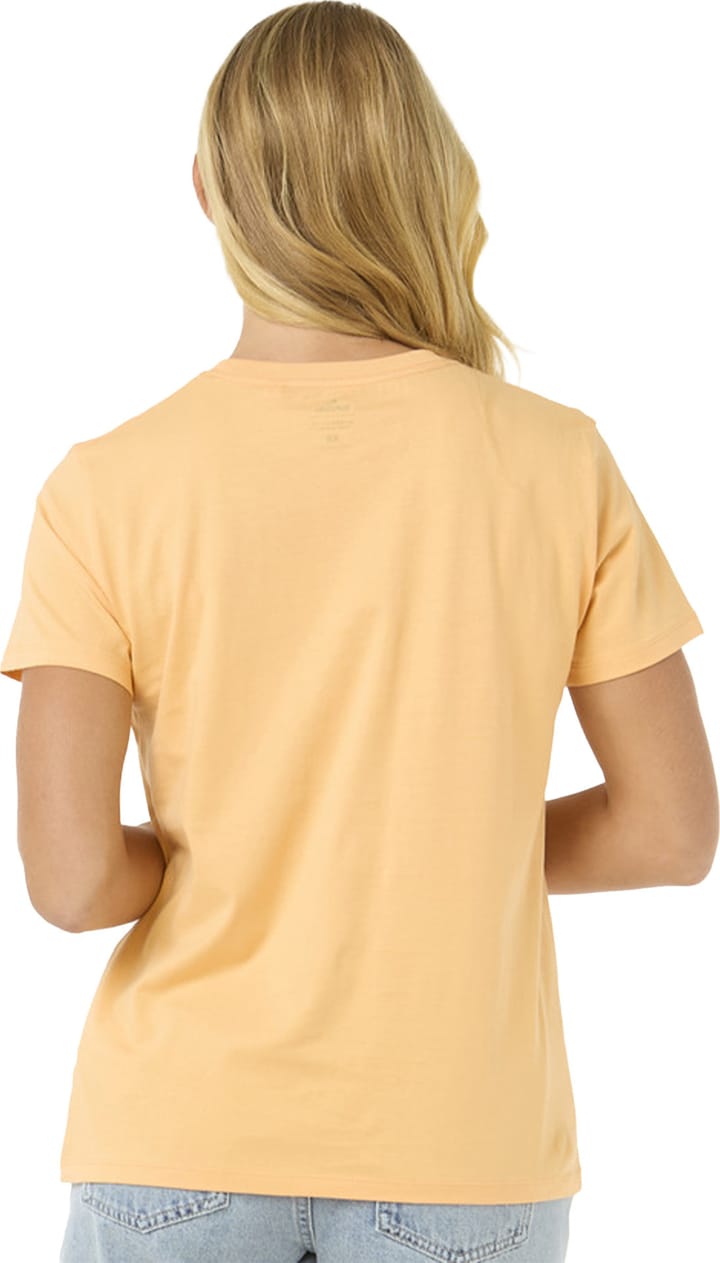 Rip Curl Women's Gliding Standard Tee Pastel Orange Rip Curl Rip Curl Women's Gliding Standard Tee Pastel Orange Rip Curl