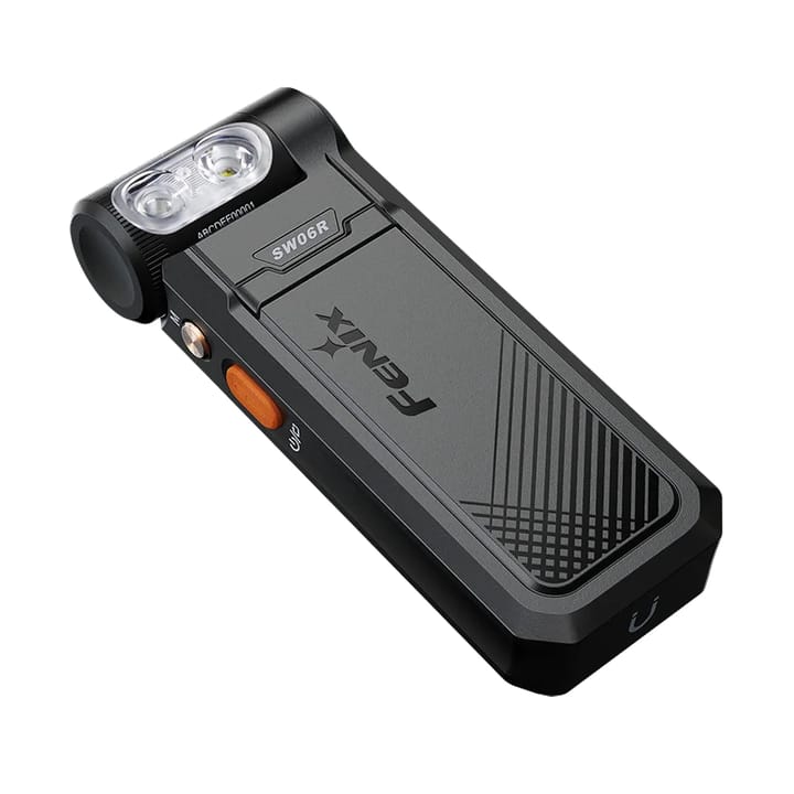 Fenix Fenix Sw06r Arbeidslykt Roterbar Clip-On 500lm Hvit/Rød/Blå/Uv Sort Fenix