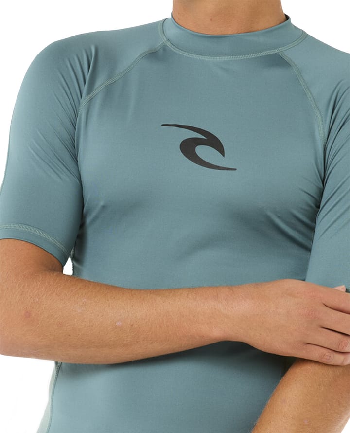 Rip Curl Waves UPF Perf Short Sleeve Bluestone Rip Curl