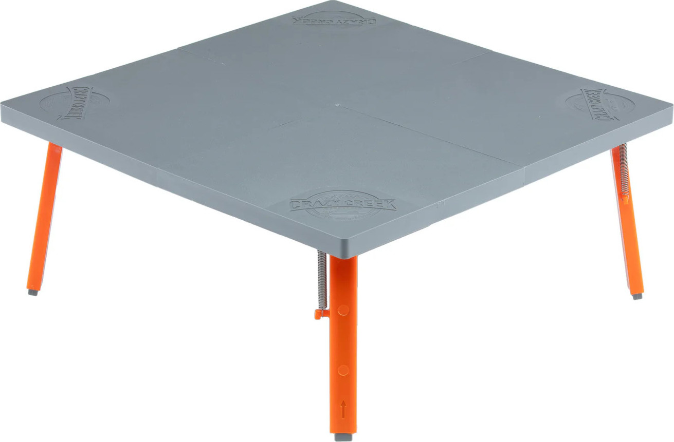 Crazy Creek The Pack Table Grey Cement Campingmøbler OneSize
