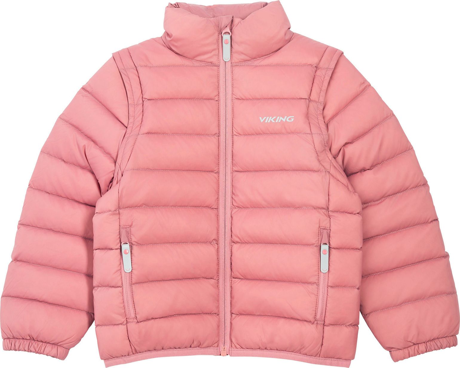 Viking Footwear Kids' Aery Light Down Jacket Pink/pink