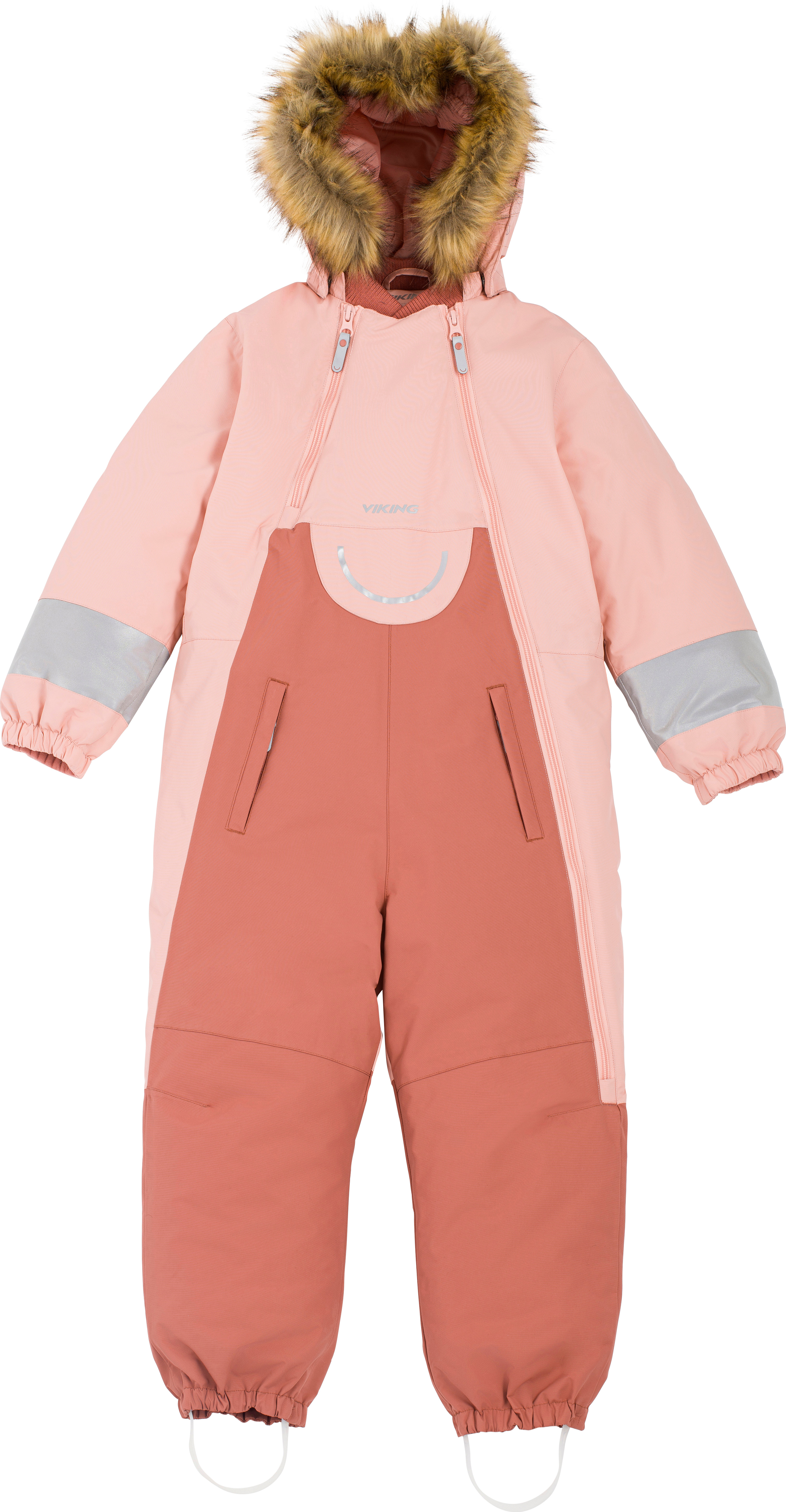 Viking Footwear Kids' Alv Winter Playsuit Pink Haalarit 80