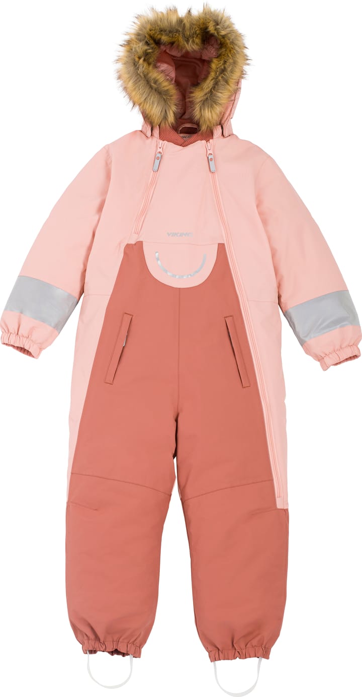 Viking Footwear Kids' Alv Winter Playsuit Pink Viking Footwear
