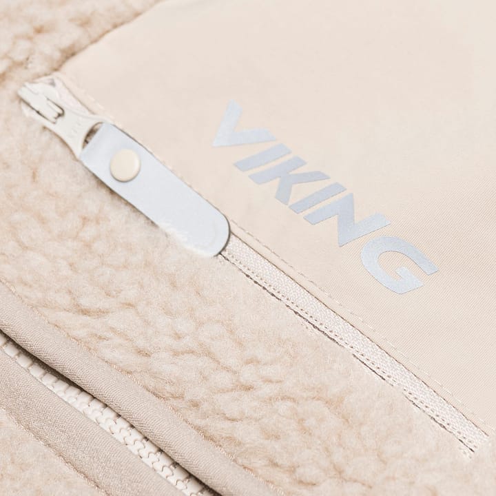 Viking Footwear Kids' Playtime Pile Midlayer Jacket Cement/cement Viking Footwear