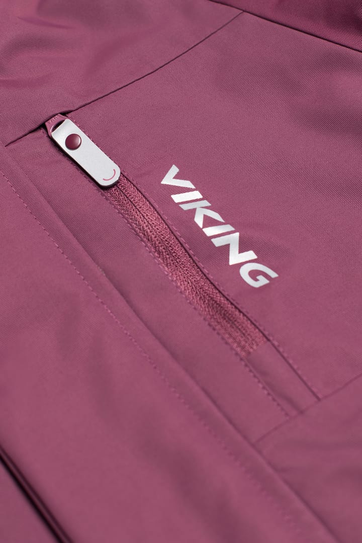 Viking Footwear Kids' Toasty Winter Thermal Overall Plum Viking Footwear