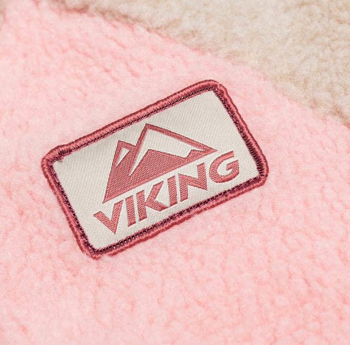 Viking Footwear Kids' Play Reversible Pile Jacket Pink/cement Viking Footwear