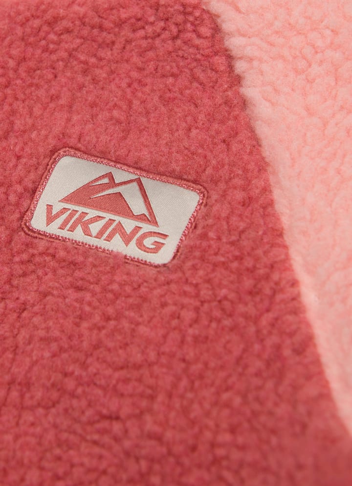 Viking Footwear Kids' Play Reversible Pile Jacket Light Pink Viking Footwear