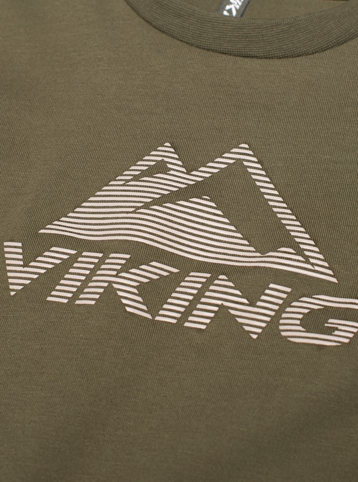 Viking Footwear Kids' Funtime T-Shirt Olive Viking Footwear