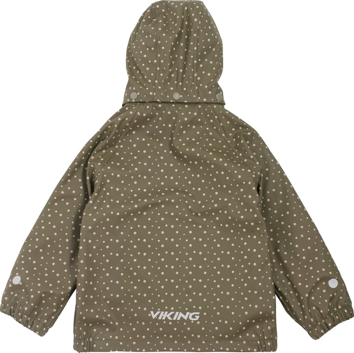 Viking Footwear Kids' Jolly Print Rainset Olive Viking Footwear