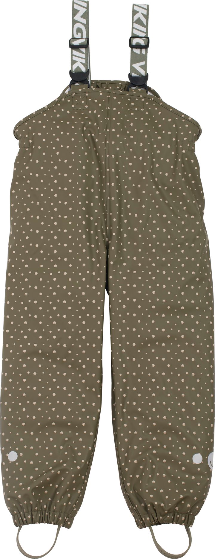 Viking Footwear Kids' Jolly Print Rainset Olive Viking Footwear