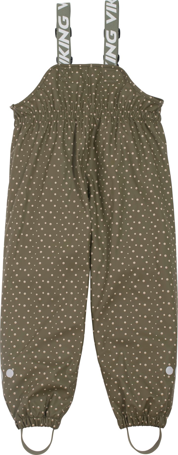 Viking Footwear Kids' Jolly Print Rainset Olive Viking Footwear