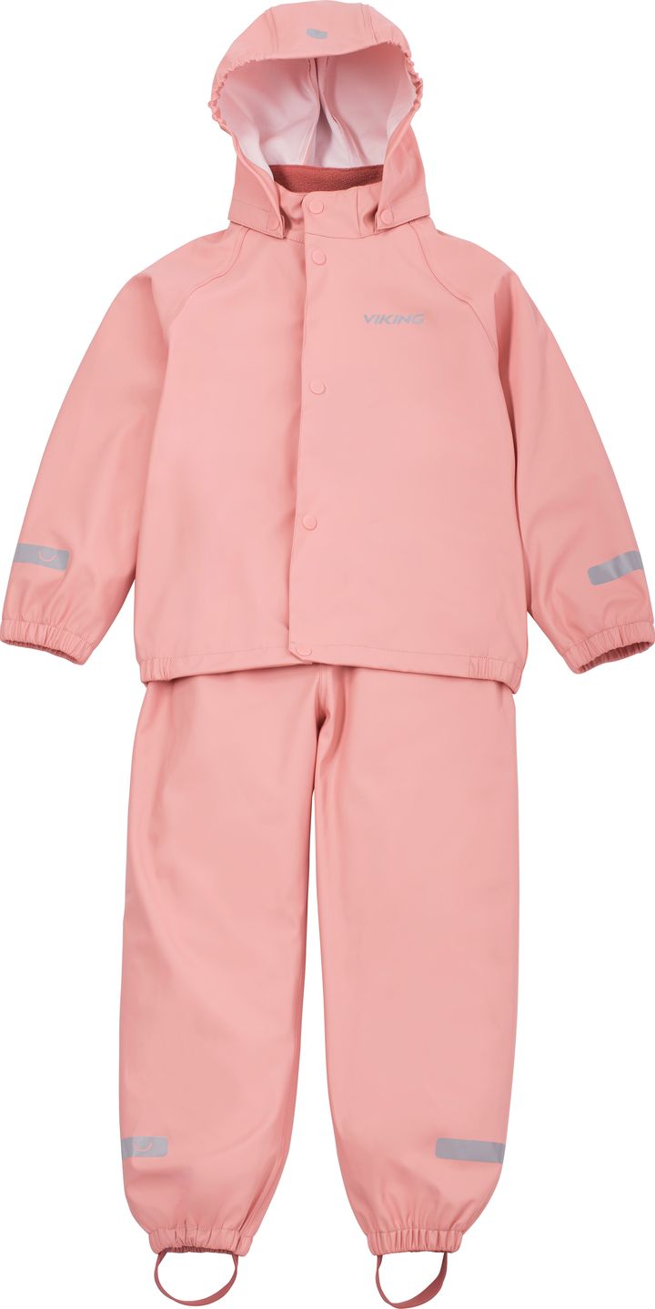 Viking Footwear Kids' Indie Rain Set Light Pink Viking Footwear