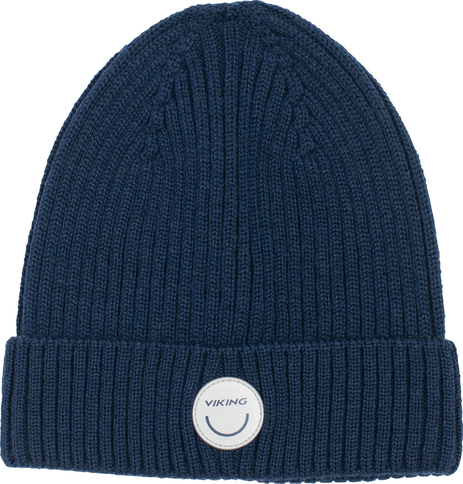 Viking Footwear Kid's Play Wool Rib Beanie Navy