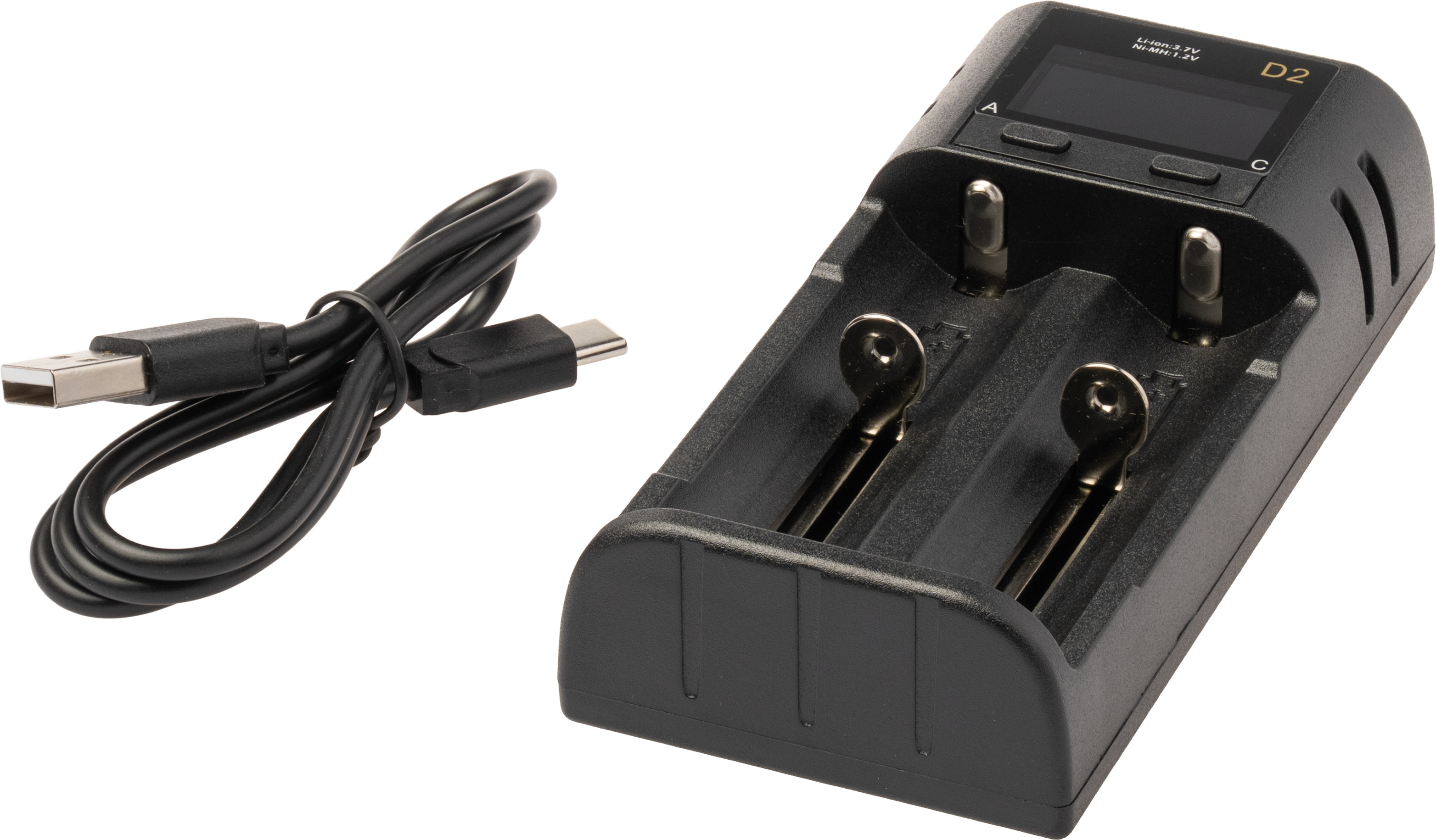 Lafayette 18650 Double Charger Black Lafayette 18650 Double Charger Black