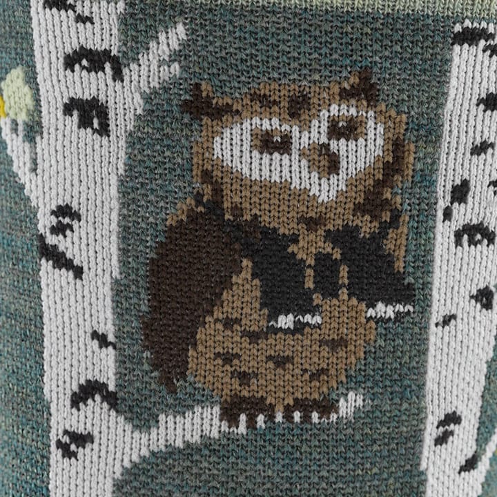 Darn Tough Women’s Critter Club Micro Crew Lightweight Cushion Hiking Socks  Owl Green Darn Tough