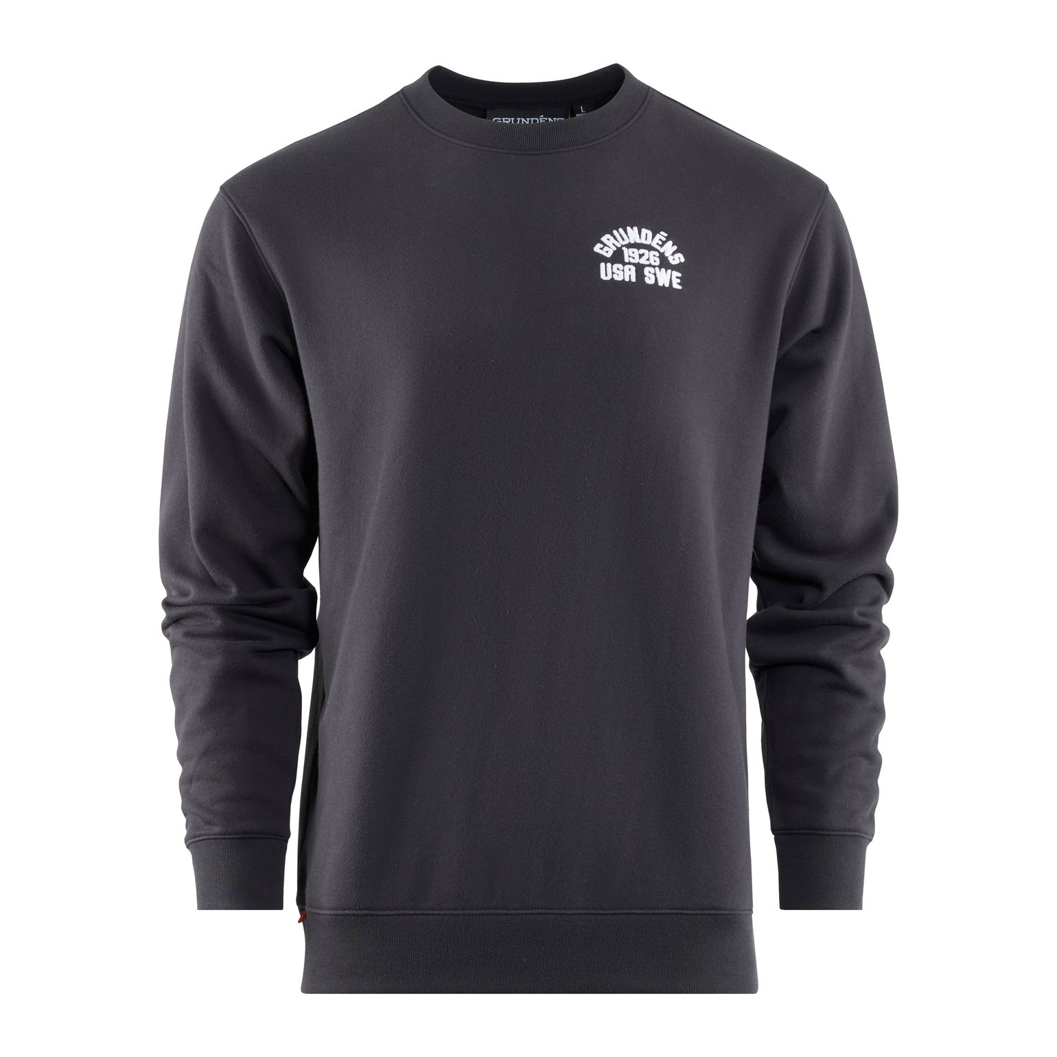 Grundéns Men's 1926 Crew Sweatshirt Black