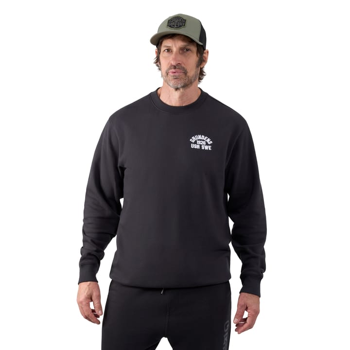 Grundéns Men's 1926 Crew Sweatshirt Black Grundéns
