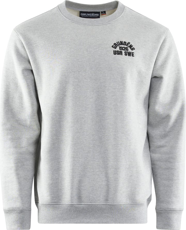 Grundéns Men's 1926 Crew Sweatshirt Lightgrey Grundéns