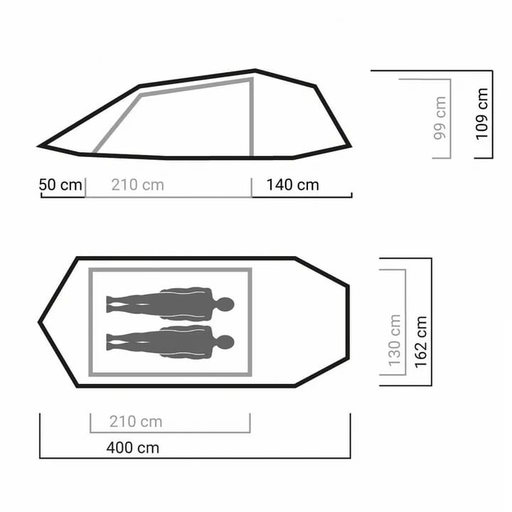 Helsport Scouter Lofoten 2 Tent Granite Green/Cloudberry Helsport Helsport Scouter Lofoten 2 Tent Granite Green/Cloudberry Helsport