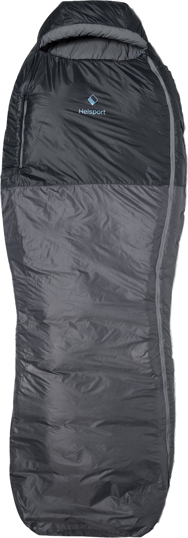 Helsport Challenger Comfort Fiber 0 Sleeping Bag 185cm Smoky Grey / Fjord Blue