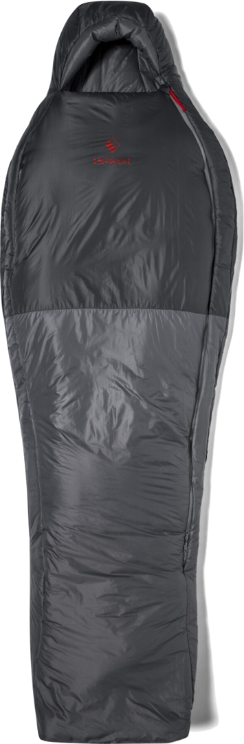 Helsport Explorer Pro Fiber -5 Sleeping Bag 200cm Smoky Grey / Ruby Red