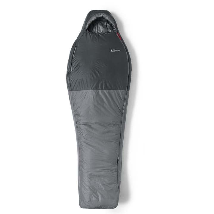 Helsport Explorer Pro Fiber -5 Sleeping Bag 185cm Smoky Grey / Ruby Red Helsport
