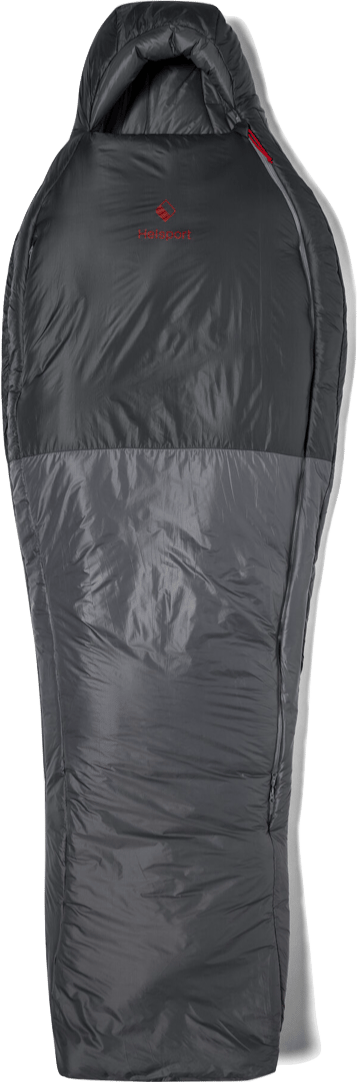 Helsport Explorer Pro Fiber 0 Sleeping Bag 200cm Smoky Grey / Ruby Red Helsport