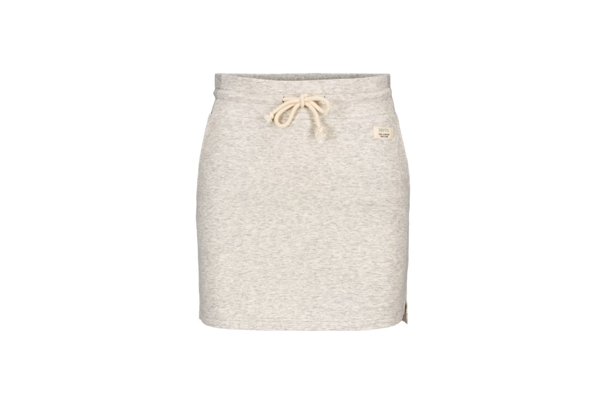 Tufte Wear W Puffin Skirt Light Grey Melange