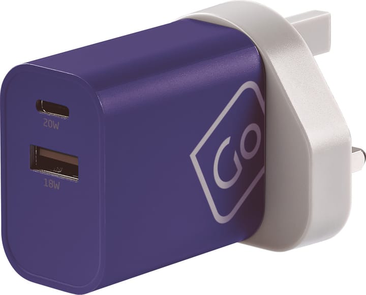 Go Travel Worldwide USB-A & USB-C Charger + Blue Go Travel