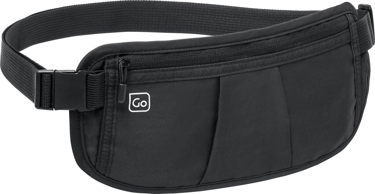 Go Travel Classic Moneybelt Black Midjeväskor OneSize