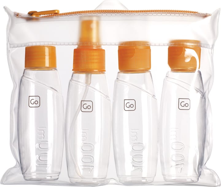 Go Travel Cabin Bottle Set Orange Go Travel