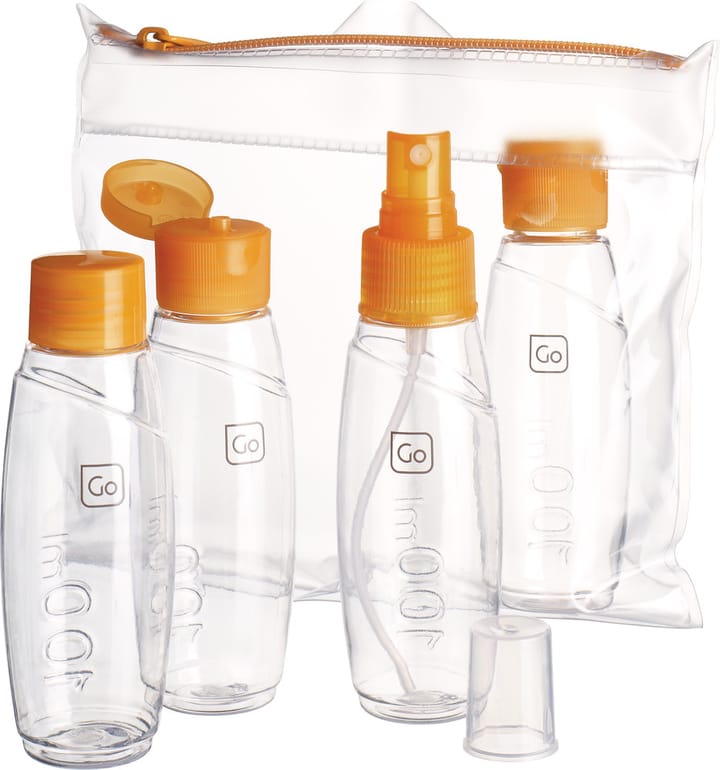 Go Travel Cabin Bottle Set Orange Go Travel