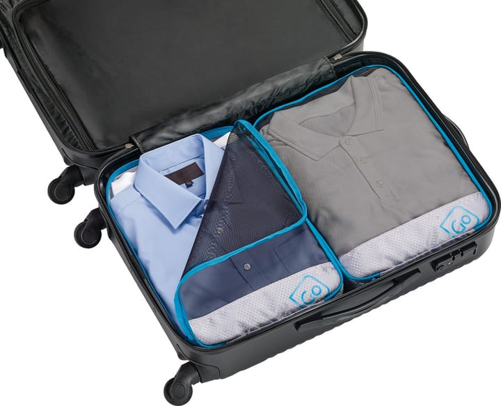 Go Travel Twin Packing Cubes Blue Go Travel